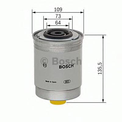 BOSCH 1457434186 Топливный фильтр