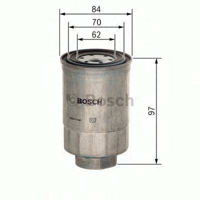 BOSCH 1457434443 Топливный фильтр