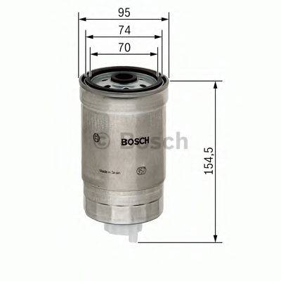 BOSCH 1457434451 Топливный фильтр