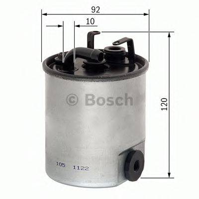 BOSCH F026402003 Топливный фильтр