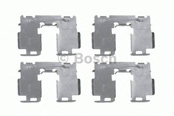 BOSCH 1987474472 Комплектующие, колодки дискового тормоза