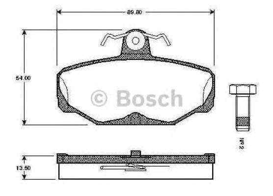 BOSCH 0 986 TB2 104