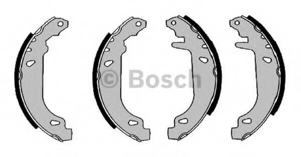 BOSCH F026004272 Комплект тормозных колодок