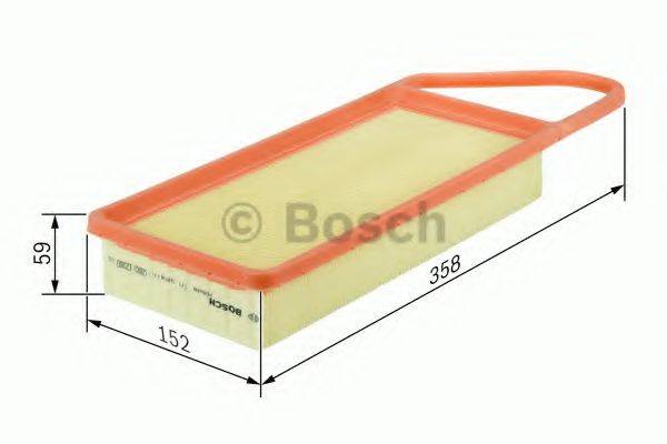 BOSCH 1457433591 Воздушный фильтр