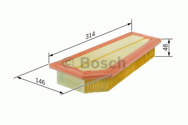 BOSCH F026400134 Воздушный фильтр