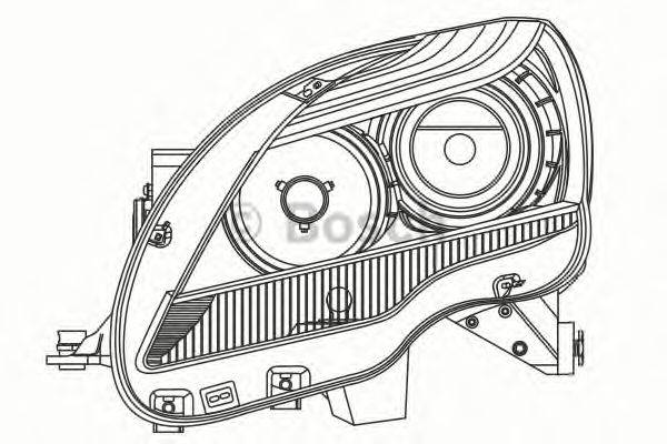 BOSCH 0301269203 Основная фара