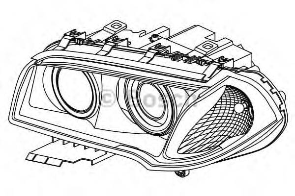 BOSCH 1307023296 Основная фара