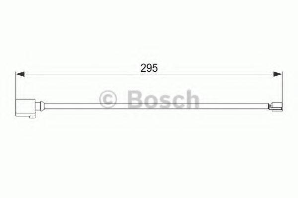 BOSCH 1987474565 Сигнализатор, износ тормозных колодок