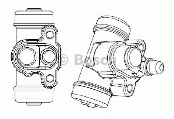 BOSCH F026002388 Колесный тормозной цилиндр