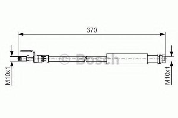 BOSCH 1987481487 Тормозной шланг