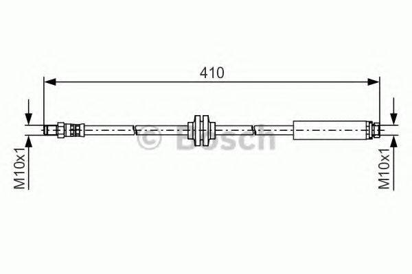 BOSCH 1987481492 Тормозной шланг