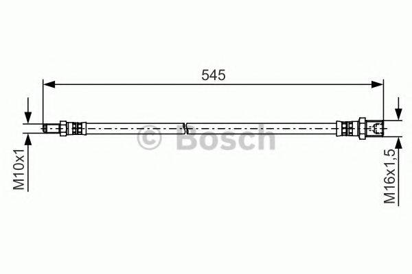 BOSCH 1987481507 Тормозной шланг