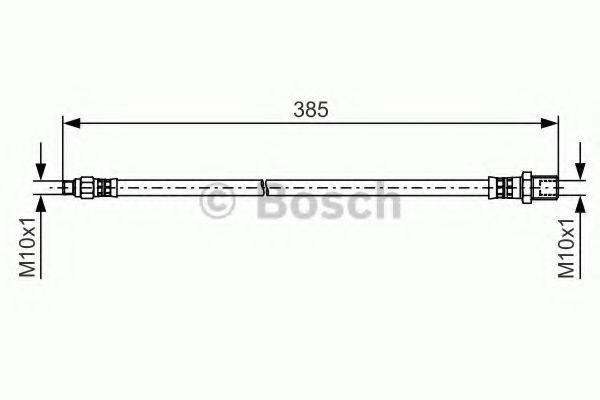 BOSCH 1987481510 Тормозной шланг