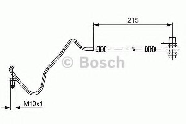 BOSCH 1987481533 Тормозной шланг