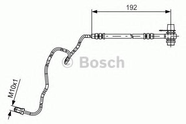 BOSCH 1987481536 Тормозной шланг