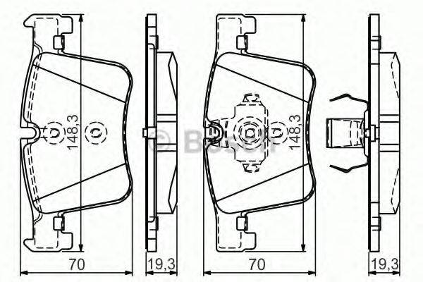 BOSCH 0 986 TB3 149