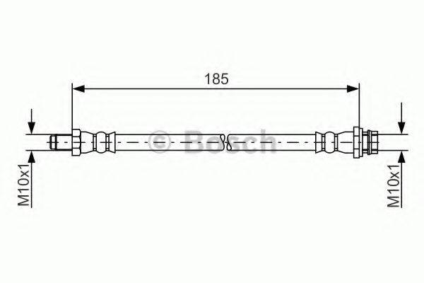 BOSCH 1987481564 Тормозной шланг