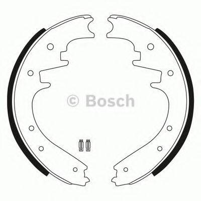 BOSCH 0986BB3513 Комплект тормозных колодок