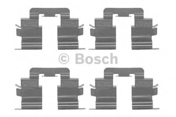 BOSCH 1987474370 Комплектующие, колодки дискового тормоза