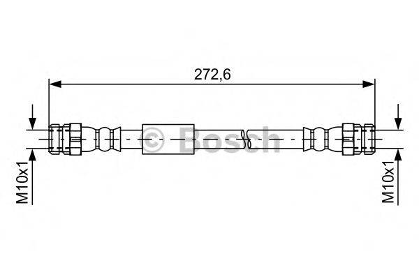 BOSCH 1987481577 Тормозной шланг
