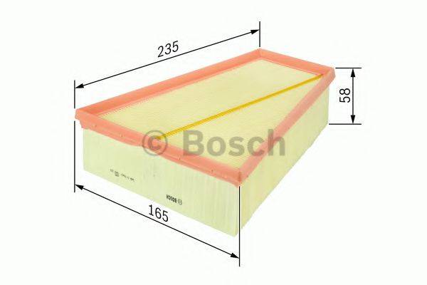 BOSCH 0986626808 Воздушный фильтр