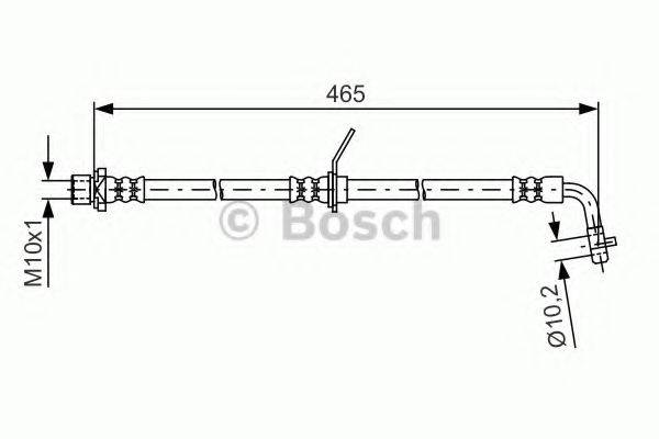 BOSCH 1987481612 Тормозной шланг