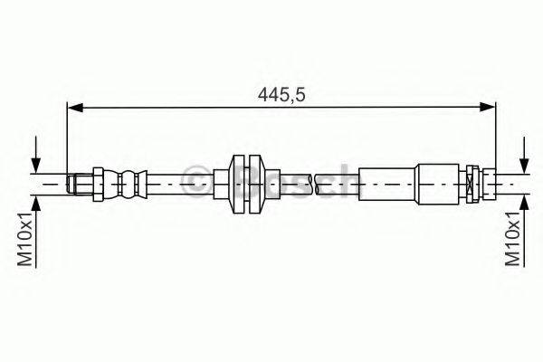 BOSCH 1987481668 Тормозной шланг