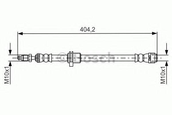 BOSCH 1987481679 Тормозной шланг