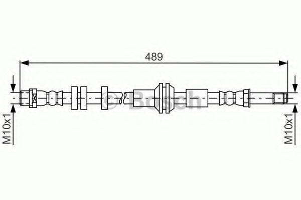 BOSCH 1987481691 Тормозной шланг