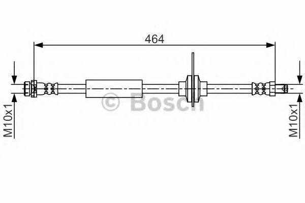 BOSCH 1987481702 Тормозной шланг