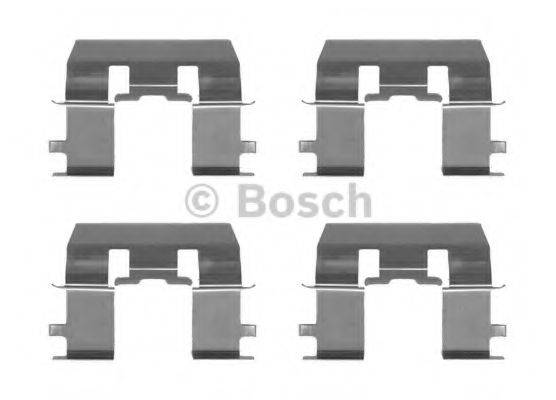 BOSCH 1987474637 Комплектующие, колодки дискового тормоза