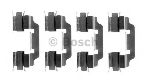 BOSCH 1987474645 Комплектующие, колодки дискового тормоза