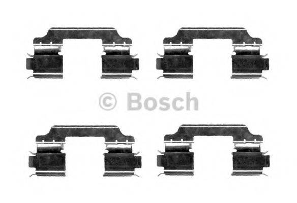 BOSCH 1987474667 Комплектующие, колодки дискового тормоза