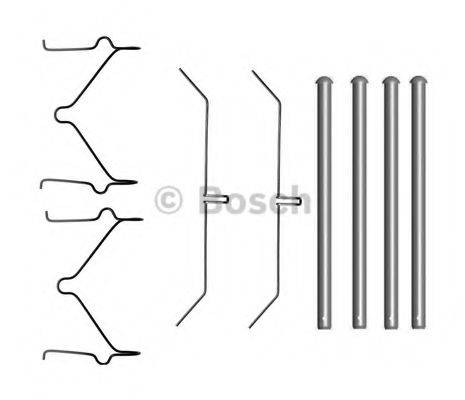 BOSCH 1987474698 Комплектующие, колодки дискового тормоза