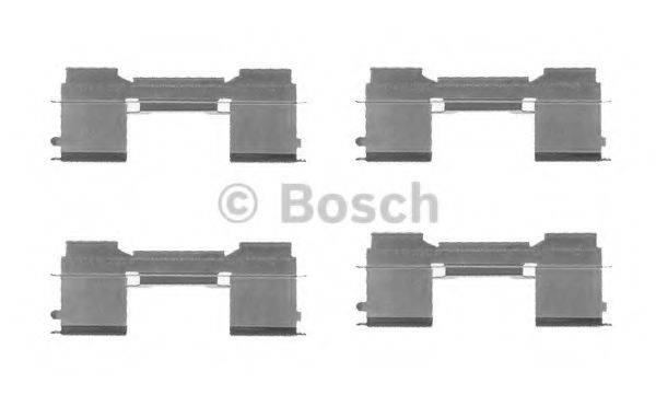 BOSCH 1987474711 Комплектующие, колодки дискового тормоза