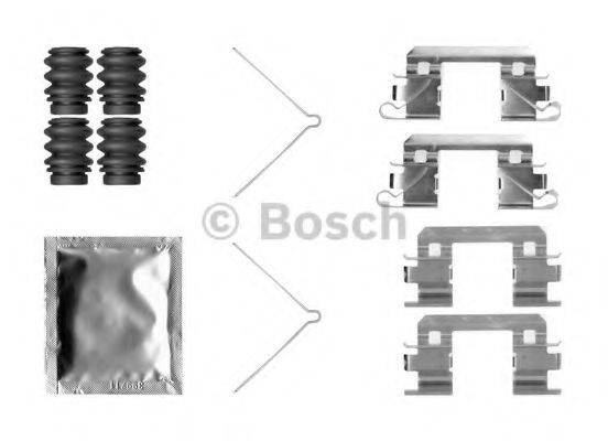 BOSCH 1987474745 Комплектующие, колодки дискового тормоза