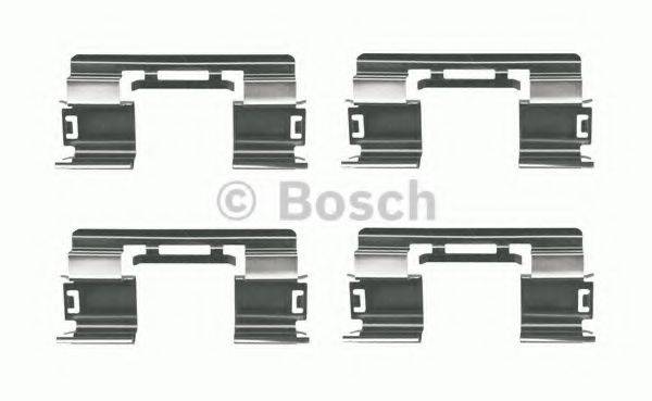 BOSCH 1987474746 Комплектующие, колодки дискового тормоза