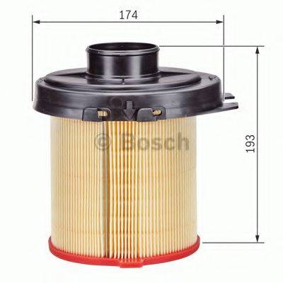 BOSCH 1457429908 Воздушный фильтр