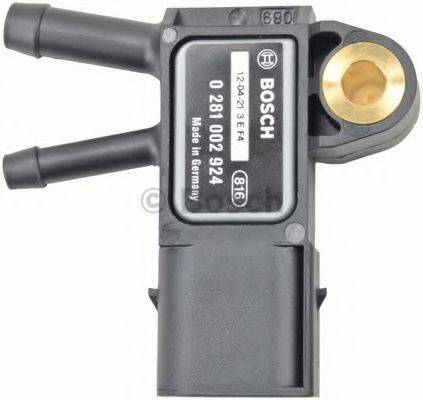 BOSCH 0281002924 Датчик, давление выхлопных газов