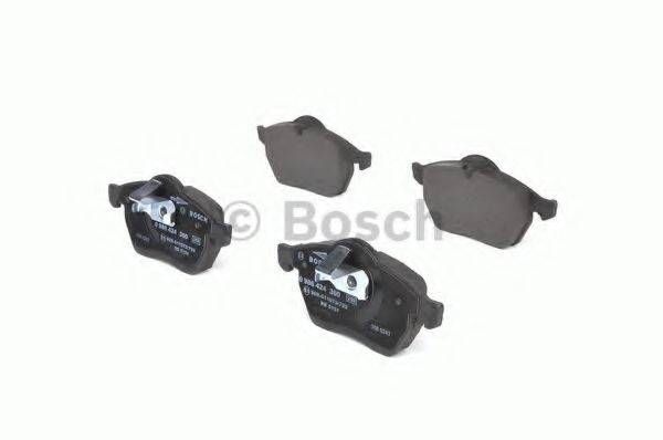 BOSCH 0986424360 Комплект тормозных колодок, дисковый тормоз