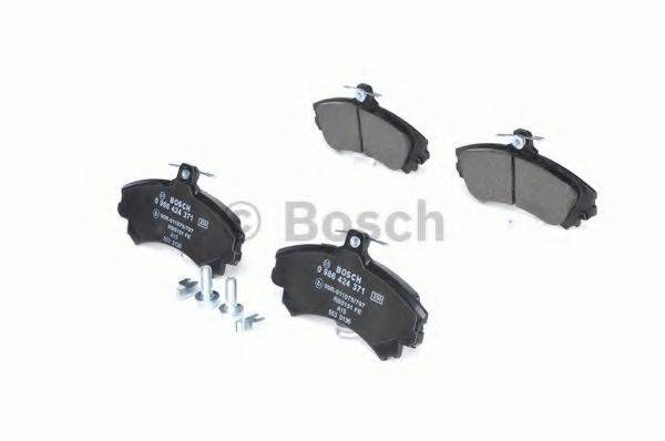 BOSCH 0986424371 Комплект тормозных колодок, дисковый тормоз