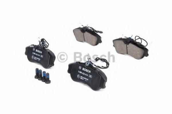 BOSCH 0986424414 Комплект тормозных колодок, дисковый тормоз