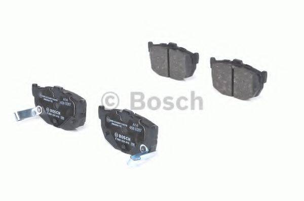 BOSCH 0986424418 Комплект тормозных колодок, дисковый тормоз