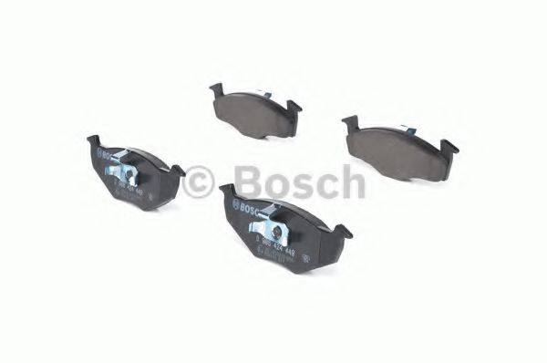 BOSCH 0986424449 Комплект тормозных колодок, дисковый тормоз