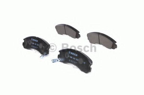 BOSCH 0986424523 Комплект тормозных колодок, дисковый тормоз