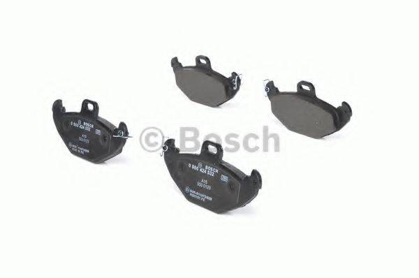 BOSCH 0986424532 Комплект тормозных колодок, дисковый тормоз