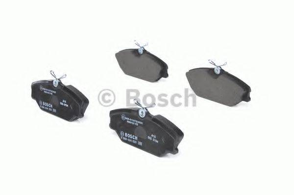 BOSCH 0986424533 Комплект тормозных колодок, дисковый тормоз