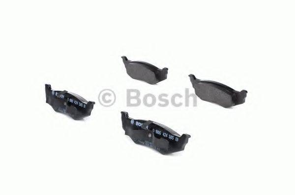 BOSCH 0986424585 Комплект тормозных колодок, дисковый тормоз