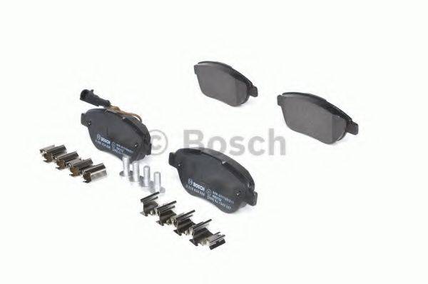 BOSCH 0986424596 Комплект тормозных колодок, дисковый тормоз