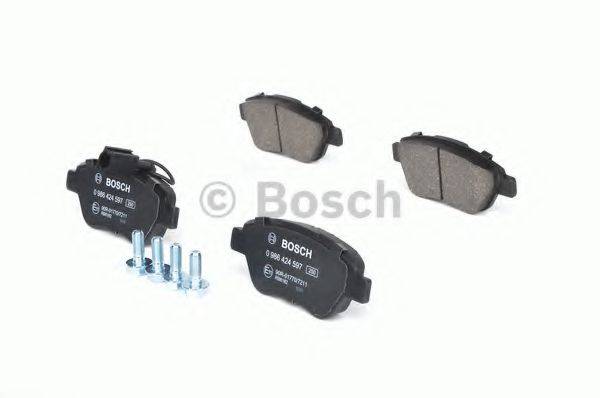 BOSCH 0986424597 Комплект тормозных колодок, дисковый тормоз